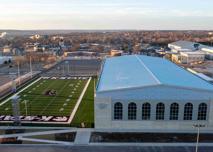KSU Atheletics Practiice field GE & HOK